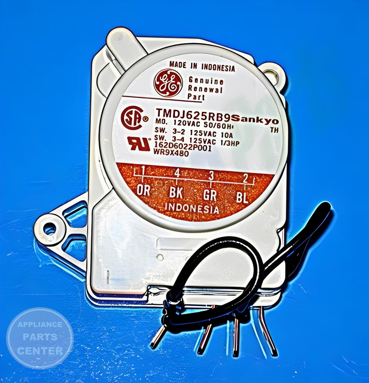 GE DEFROST TIMER WR9X480 - Installation in GE model showcasing mounting points