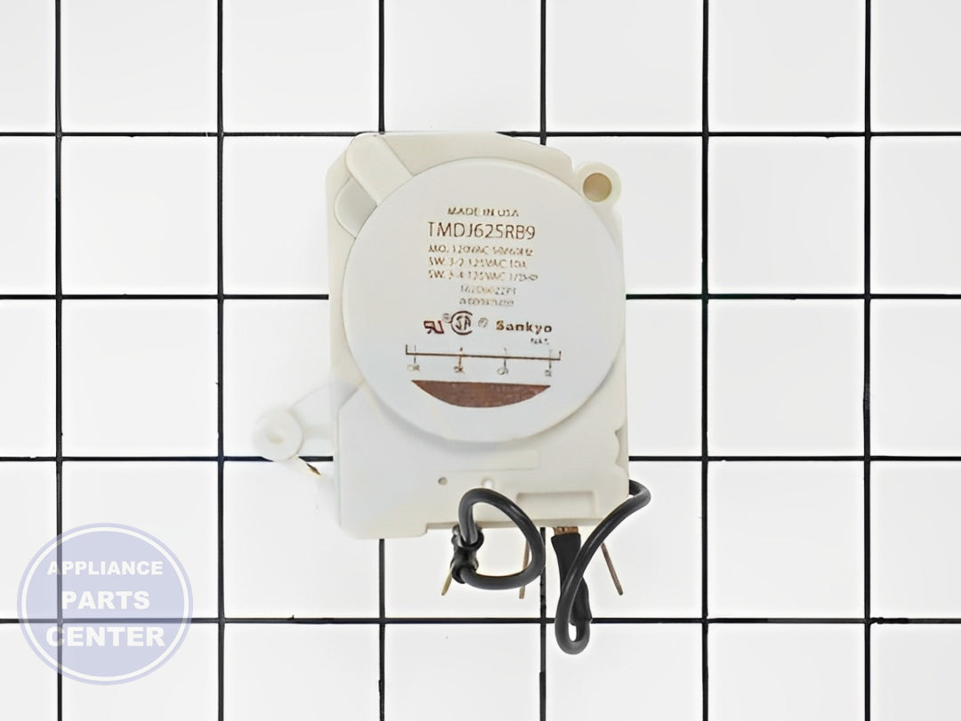 GE DEFROST TIMER WR9X480 - Installation in GE model showcasing mounting points
