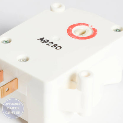 GEH WR9X516 - Detailed view of circuit board & timer technical details