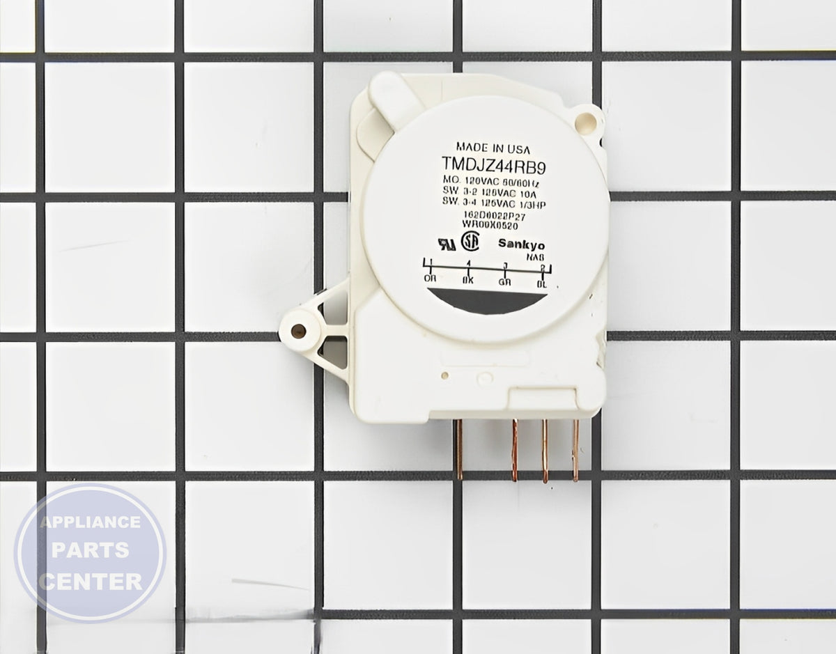 GE REFRIGERATOR DEFROST TIMER 15 HOUR 44 MINUTE - Main view showing precise timing for GEN Refrigerator models