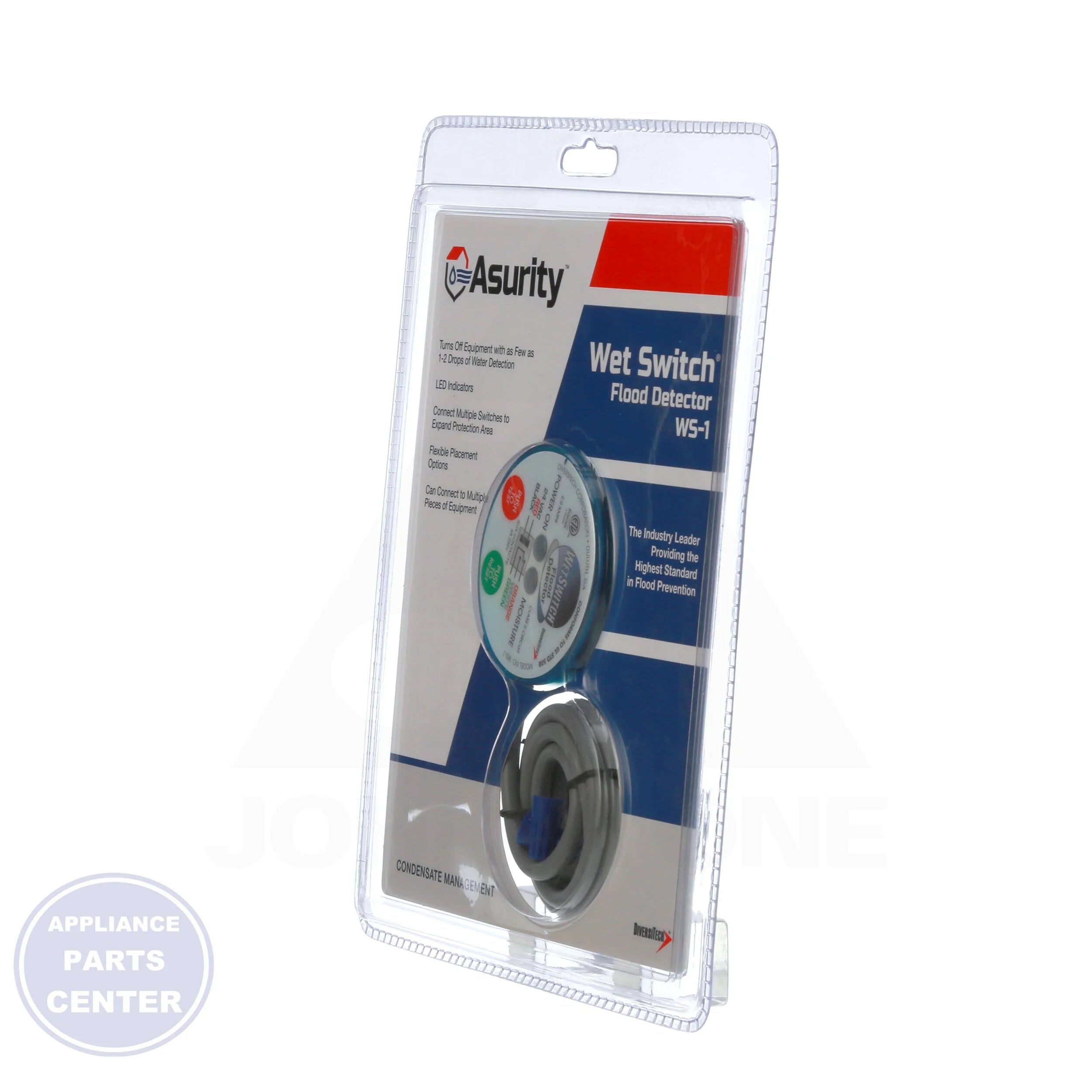 Wet Switch™ Flood Detector WS-1 - Detailed view of solid-state control