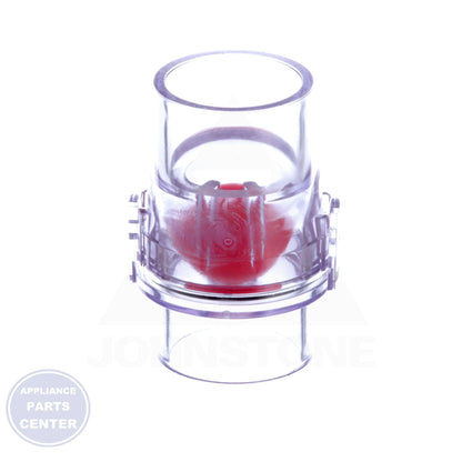 Asurity Waterless Trap WTRAP - Side view with 3/4 inch size