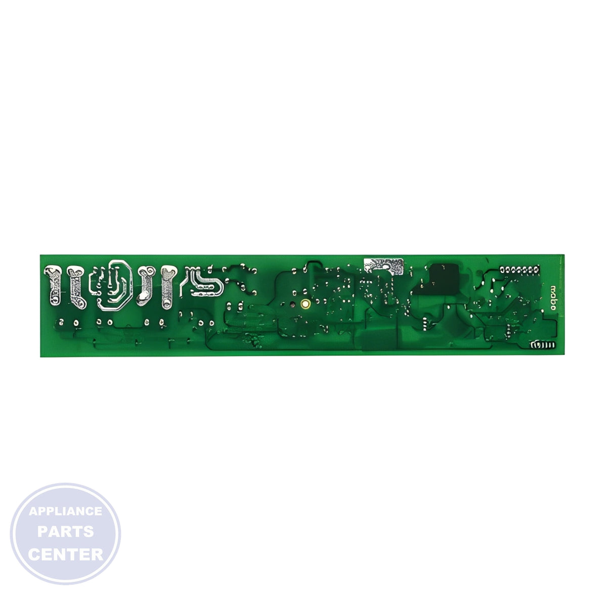 Dryer Control Board WW01F01931 - Side view with precise measurements