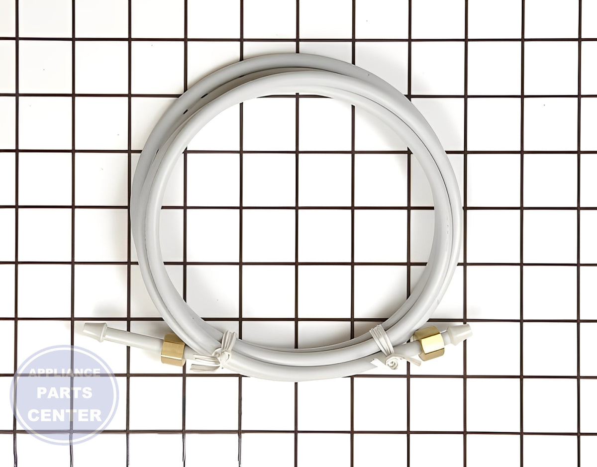 GE Water Line Installation Kit WX08X10006 - Main view showing durable hose for GE and Kenmore models