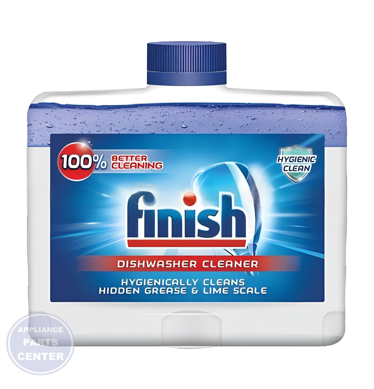 GE DISHWASHER FINISH CLEANER WX10X10209 - Main view showing residue removal for GE dishwasher models
