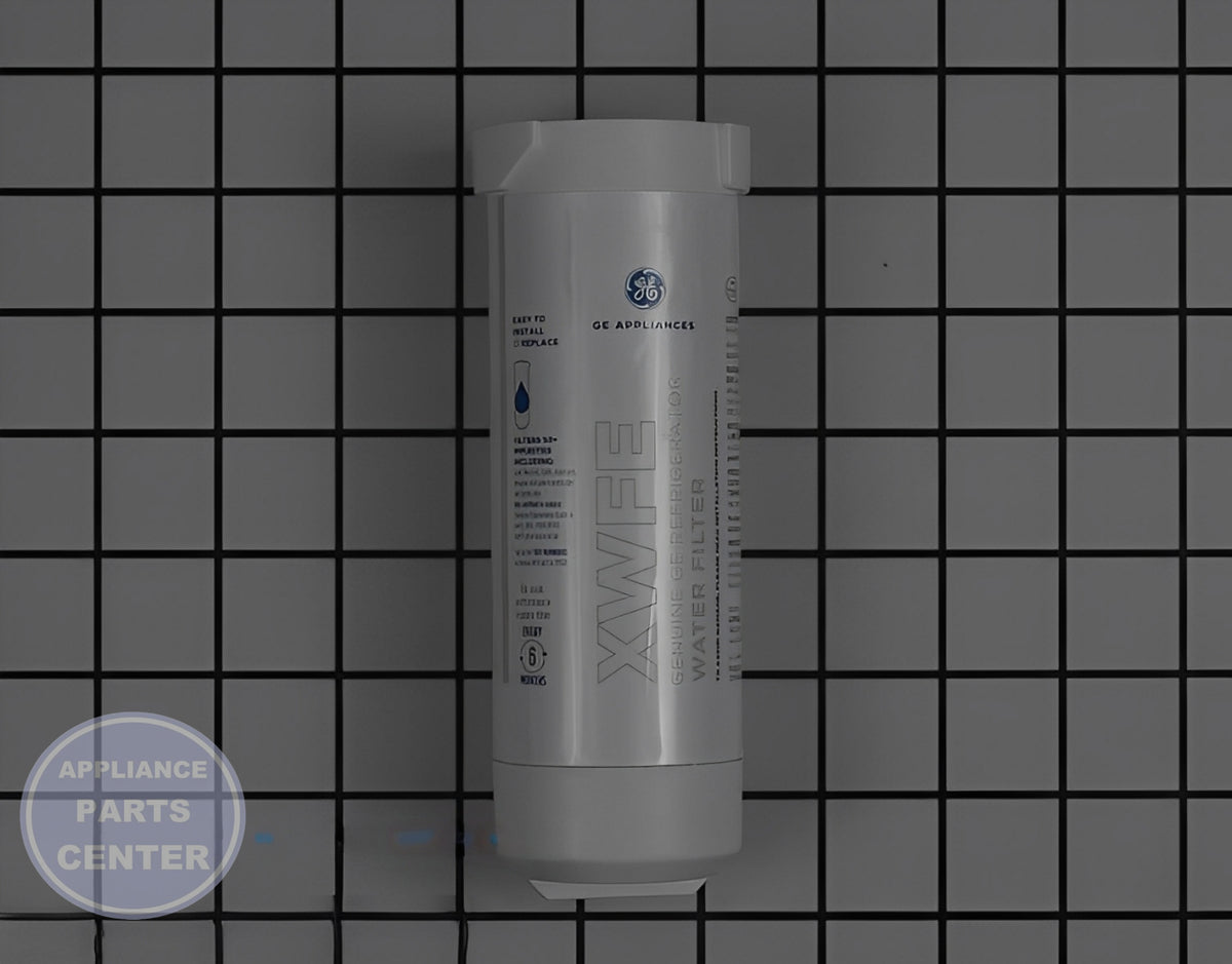 GE® XWFE REFRIGERATOR WATER FILTER - Detailed view of high-quality material and design