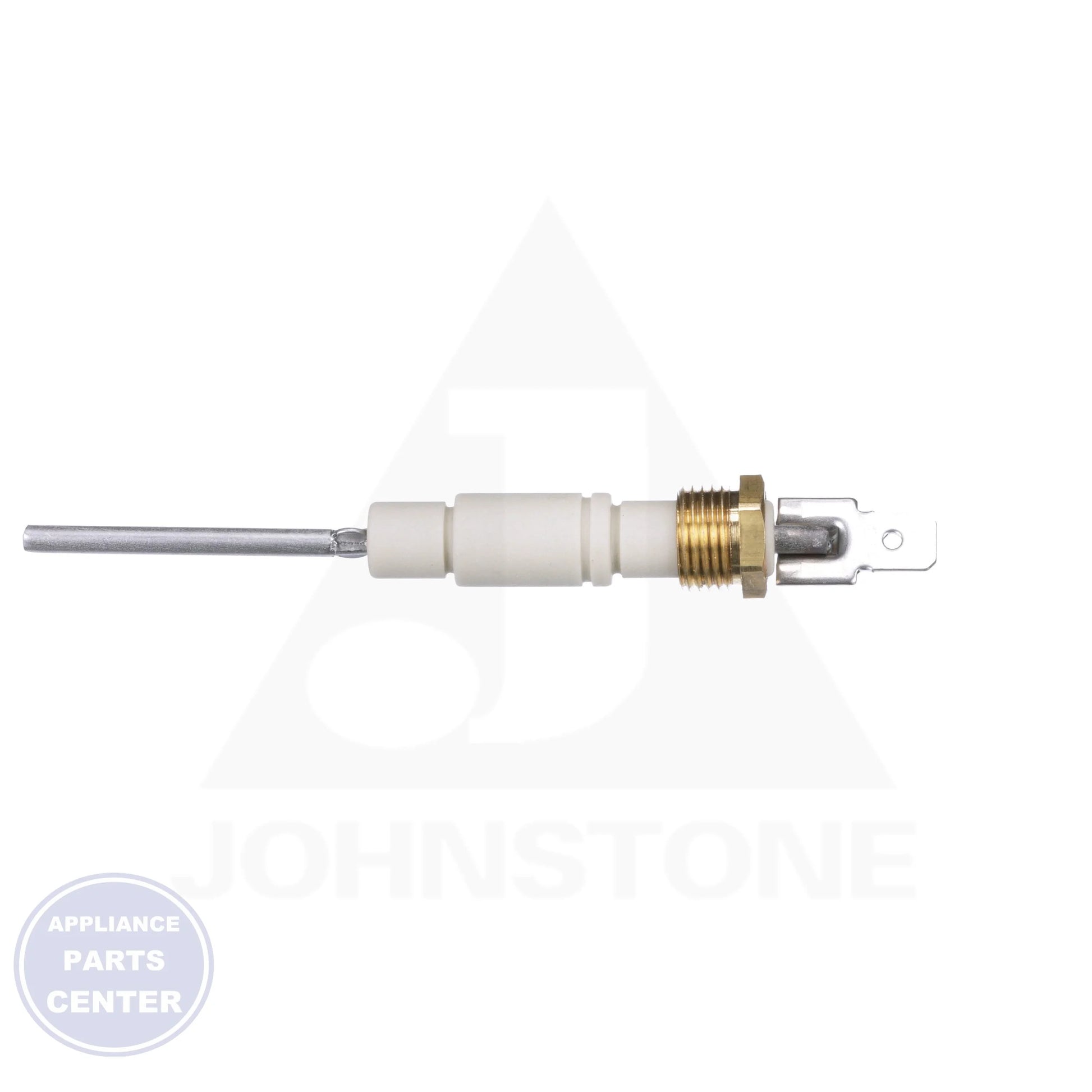 Replacement Flame Sensor Y75AS-2HJ - Side view with precise measurements
