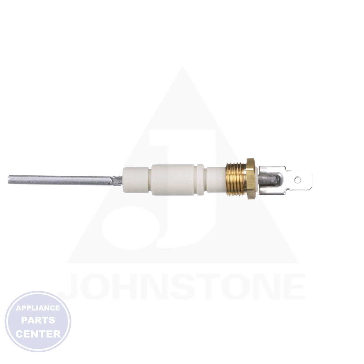 Replacement Flame Sensor Y75AS-2HJ - Side view with precise measurements