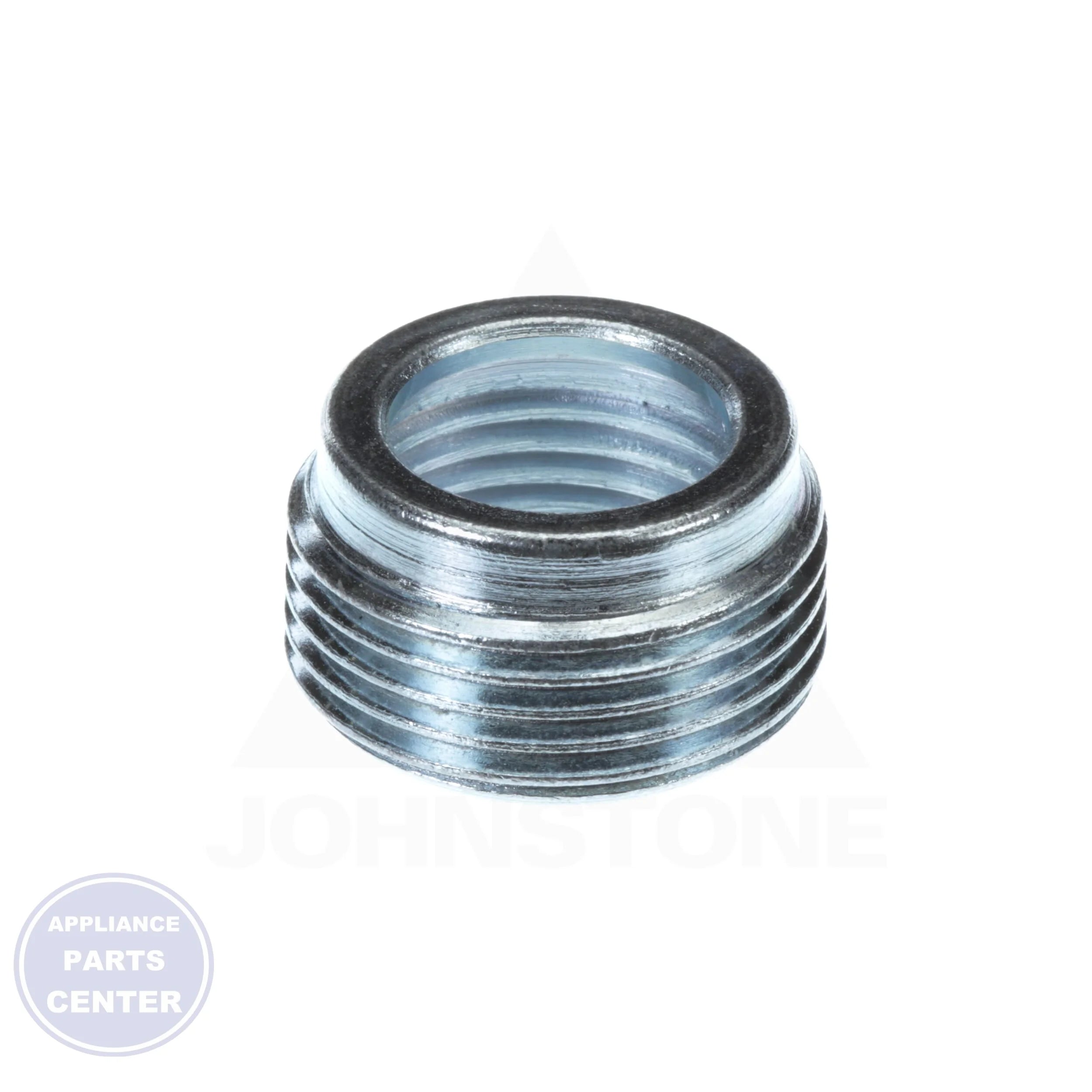 Face Bushing Y99AP-4DJ - Side view with 3/4" MPT x 1/2" FPT specs