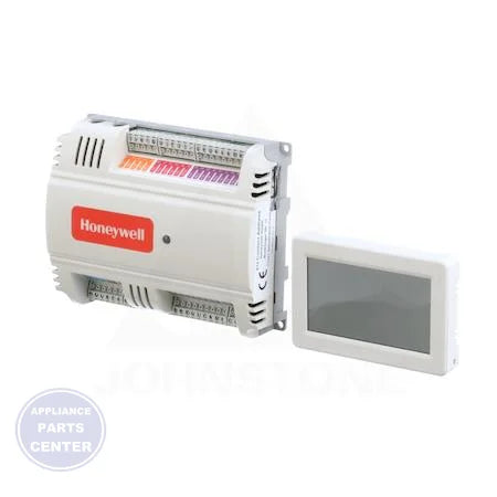 [Brand] LCBS Connect Controller and Wall Module - Main view showing remote monitoring capabilities for light commercial buildings