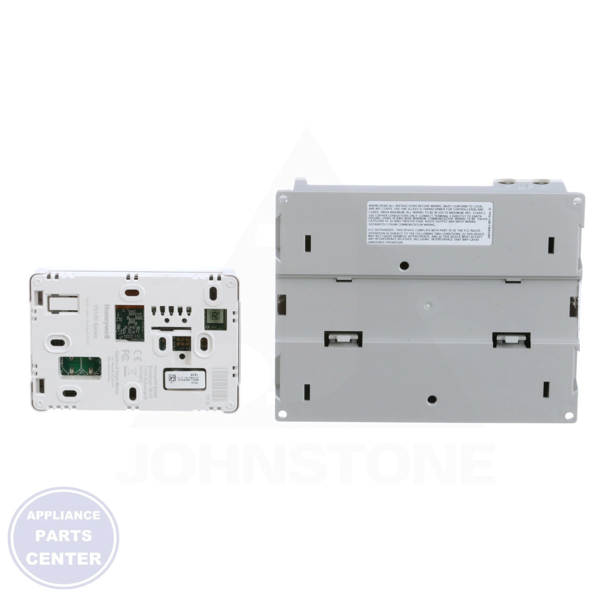 LCBS Connect Controller and Wall Module - Side view with energy-efficient HVAC control features
