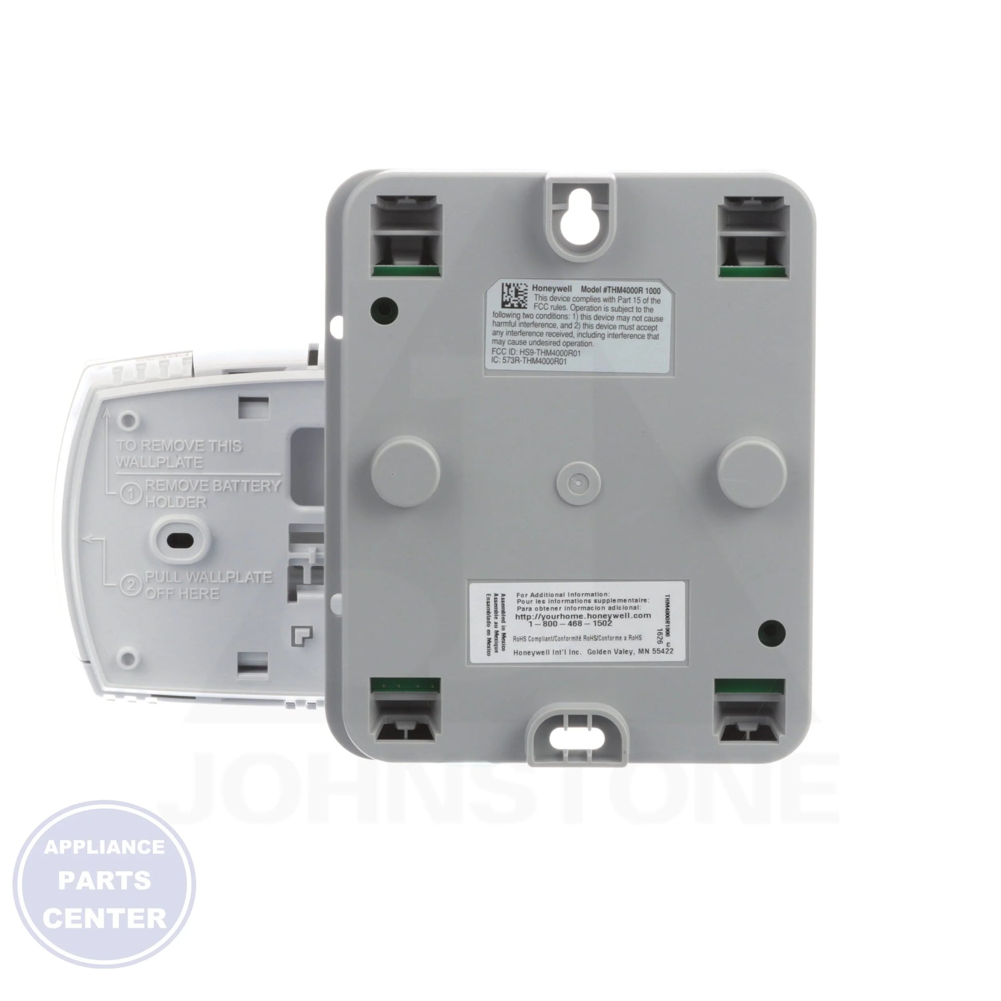 Wireless Zoning Adapter Kit YTH6320R1023 - Side view with dual fuel compatibility details