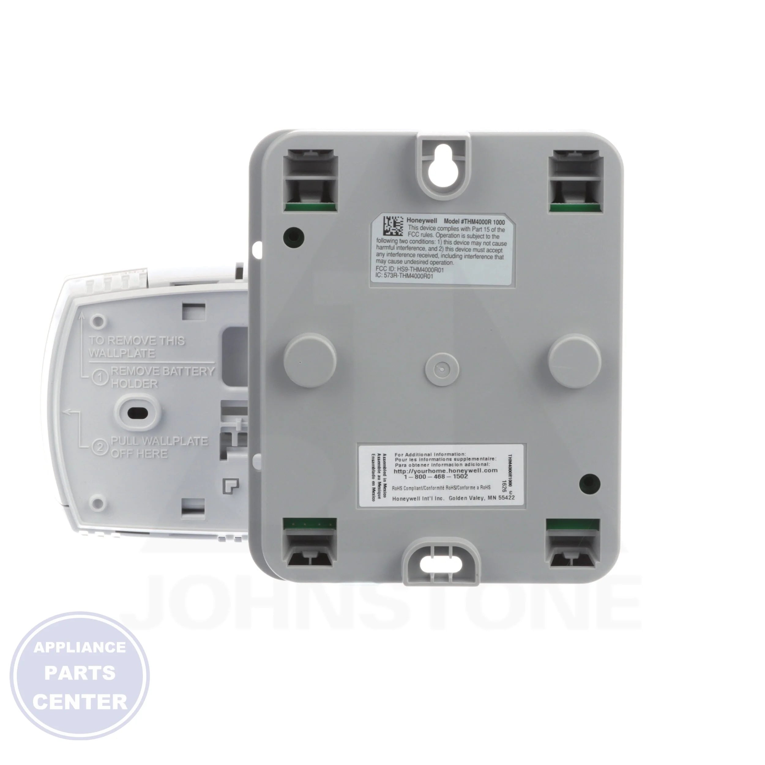 Wireless Zoning Adapter Kit YTH6320R1023 - Side view with dual fuel compatibility details