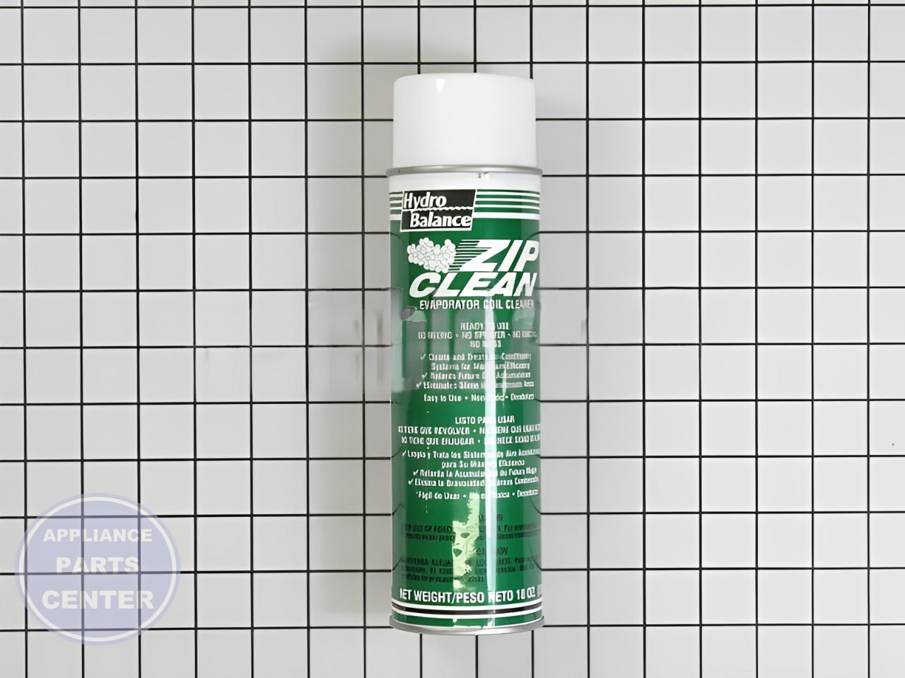 [Brand] HYDROBALANCE ZIP CLEAN GREEN EVAP CLEANER ZC-02 - Main view showing dirt removal for [Specific Model]