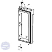 SAM A/S ASSY-PACKING DOOR REF RIGHT;RF9000JC DA82-03009N - Main view showing tight seal for RF9000JC model