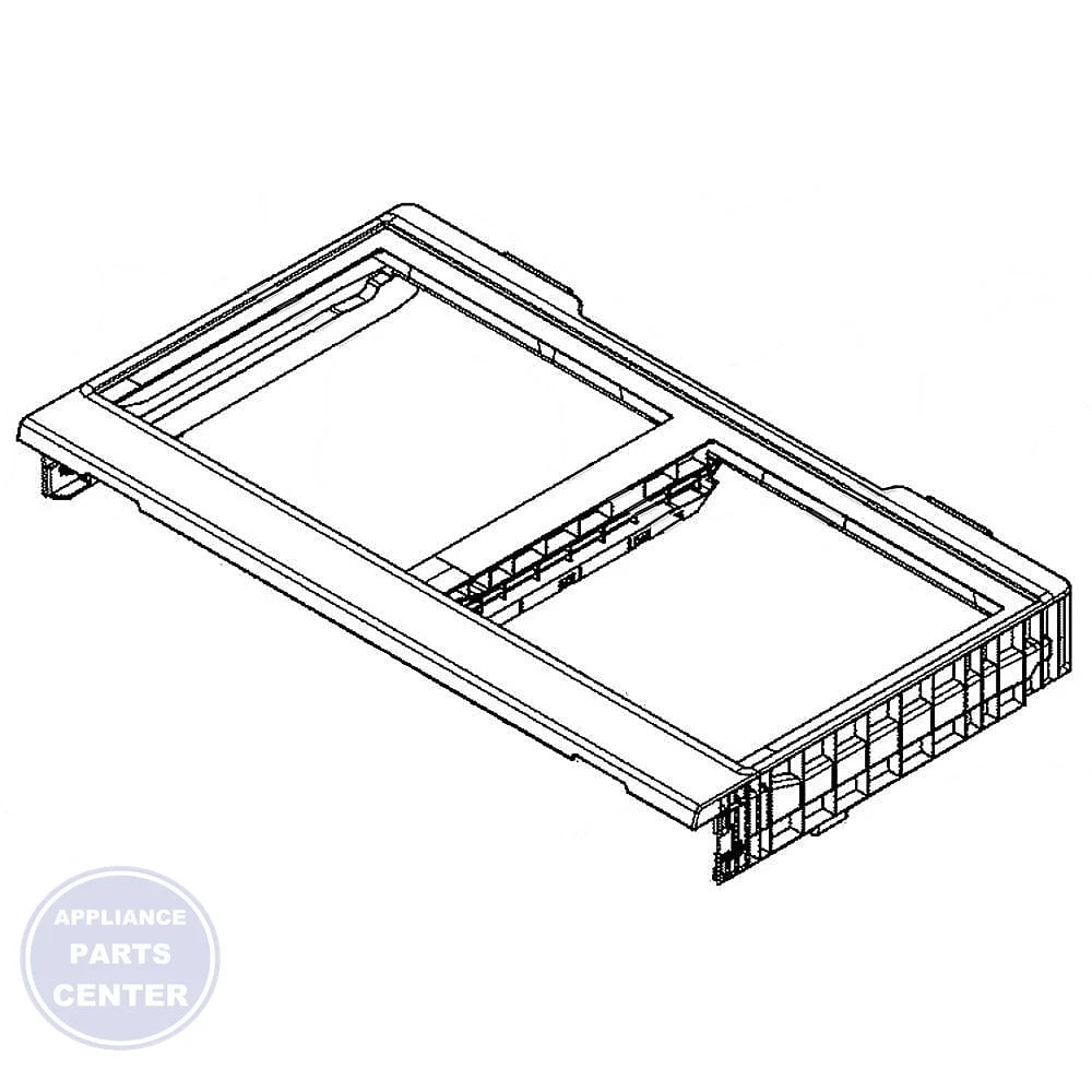 GEH ART FRAME VP ASM. WR32X10892 - Main view showing sleek design for GEH models