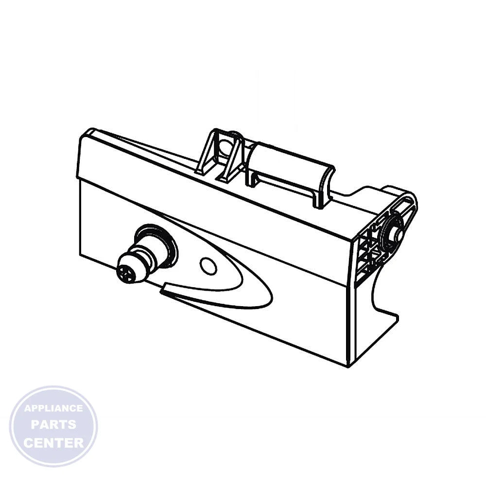 Samsung ASSY CAP HANDLE-SUB FRE L;NW2,MATURE BLA DA97-11912J - Main view showing sleek design for compatible Samsung models