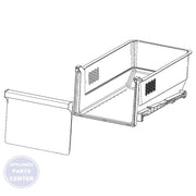 Samsung ASSY CASE BASKET-UP;FSR CD DA97-14709A - Main view showing spacious storage for SAM Refrigerator models