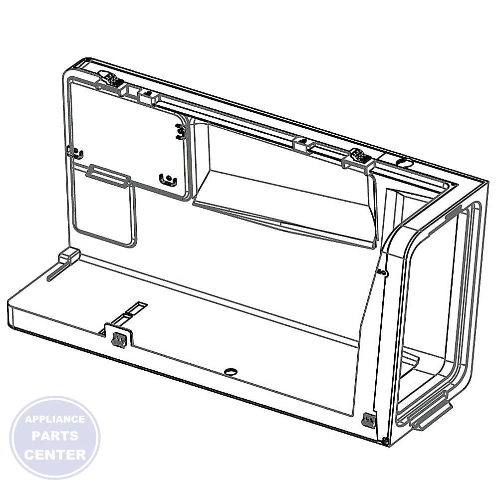 SAM Refrigerator ASSY CASE-ICE ROOM;AW1-12,ASSY - Main view showing precise insulation for select models
