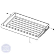 Samsung ASSY CASE PANTRY-DRAWER MODULE;RF6000T,T DA97-20998A - Main view showing spacious storage for Samsung RF6000T,T models