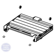 SAM ASSY COVER-BASKET LOW;GGH,GPPS DA97-06135B - Main view showing sleek design for various SAM refrigerator models