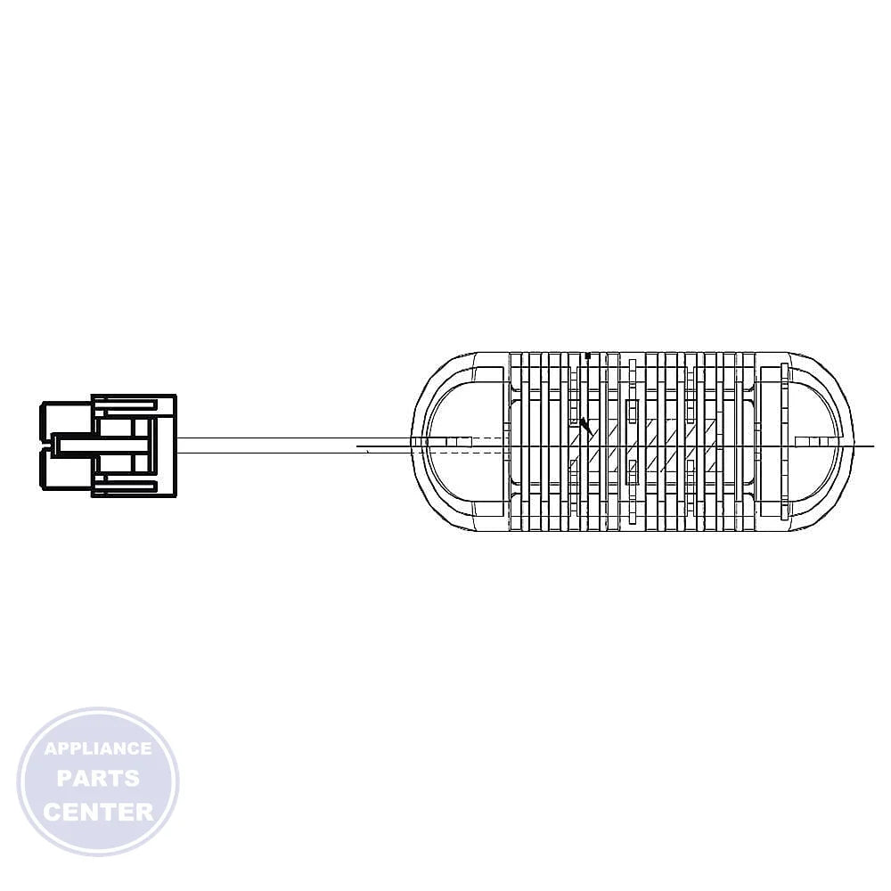 Samsung ASSY COVER SENSOR DA97-11606A - Main view showing temperature sensor for various Samsung models