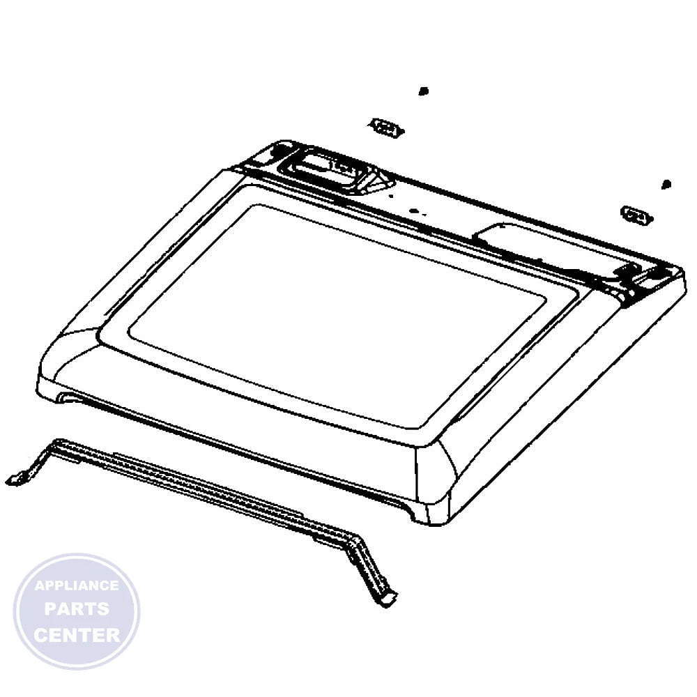 SAM ASSY COVER TOP;DV3000J,DV40J3000EW/A2,NE - Main view showing sleek design for specific models