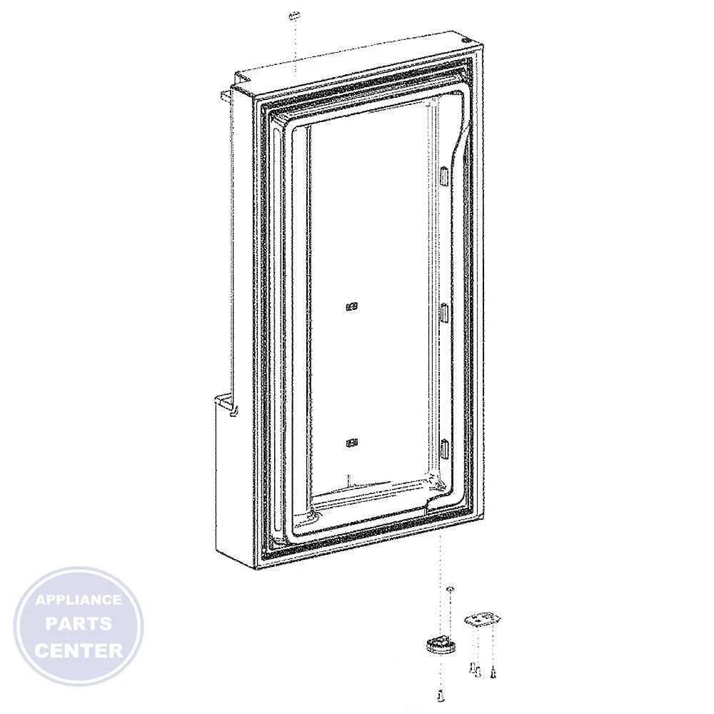 Samsung DA91-04321J - Main view showing secure sealing for Samsung RF9000JC series models