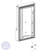 Samsung DA91-04321J - Main view showing secure sealing for Samsung RF9000JC series models