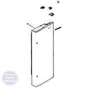 SAM Refrigerator ASSY DOOR FOAM-REF RIGHT;REAL STS, VIP - Main view showing tight seal for specific models