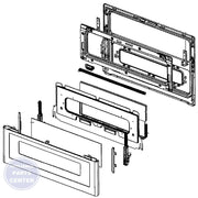 SAM ASSY DOOR-MAIN DG94-01275F - Main view showing secure closure for NE58K9850WG