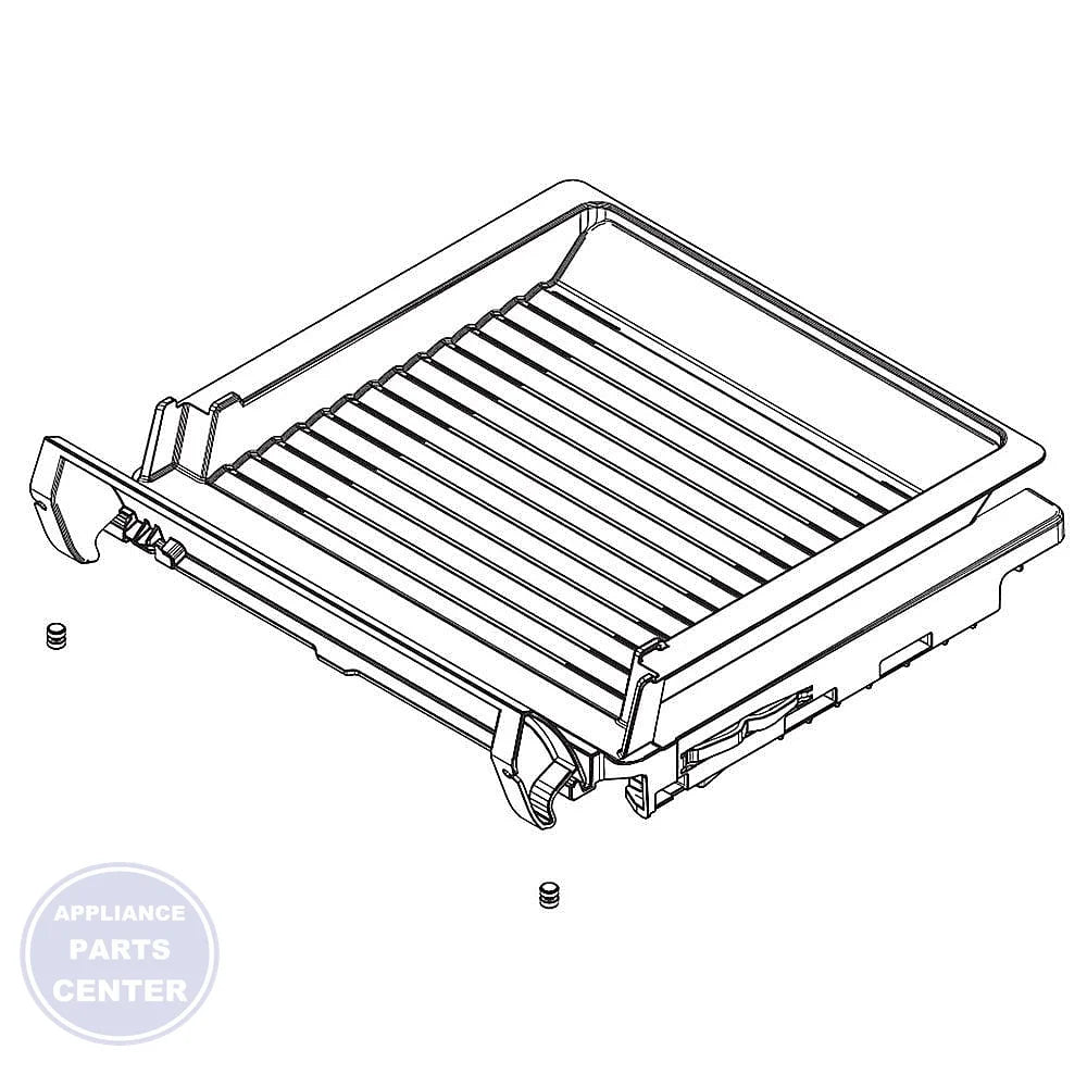 SAM DA97-20643A - Main view showing sturdy shelf support for RS5300TC model