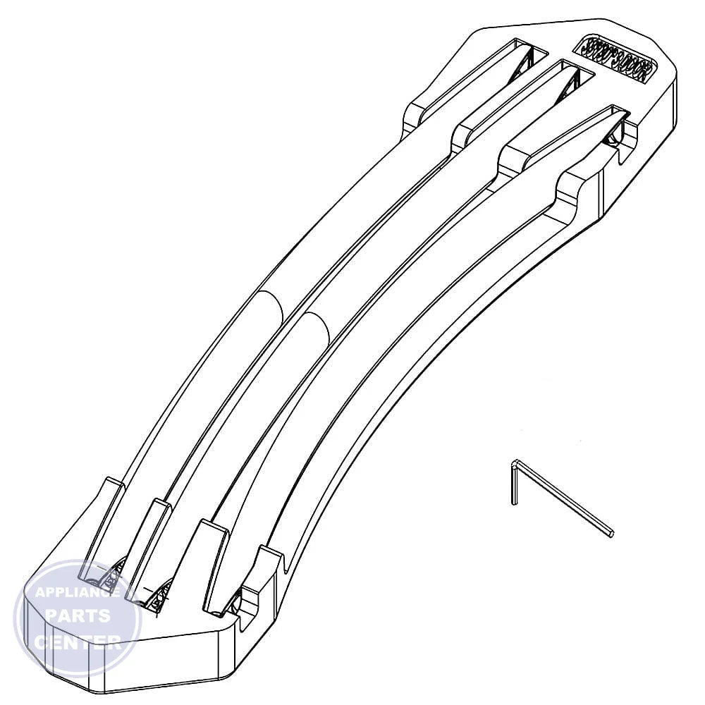 Samsung ASSY HANDLE-KIT;IBACI-FDR DA99-04145B - Main view showing ergonomic design for Samsung RF series