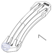 Samsung ASSY HANDLE-KIT;IBACI-FDR DA99-04145B - Main view showing ergonomic design for Samsung RF series