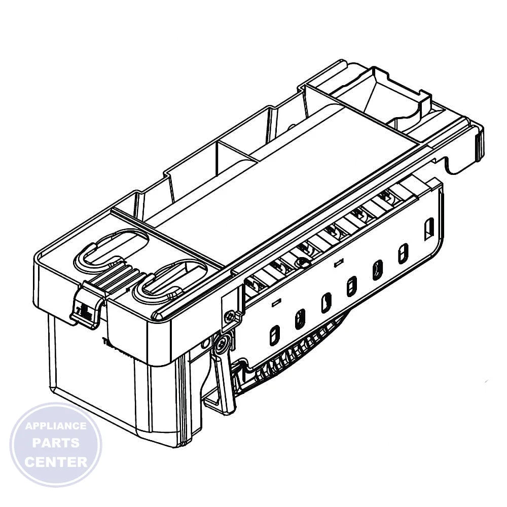 SAM ASSY ICE MAKER-KIT;SIM701 DA97-05422D - Main view showing efficient ice production for various SAM models