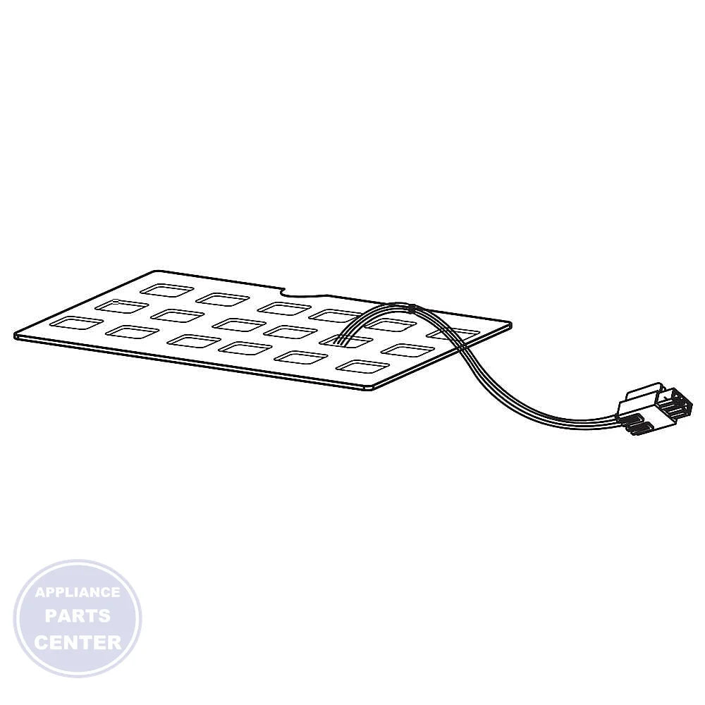 SAM ASSY LAMP LED;18EA,CEM-1,298*100,WHITE,D - Main view showing bright white light for various SAM models