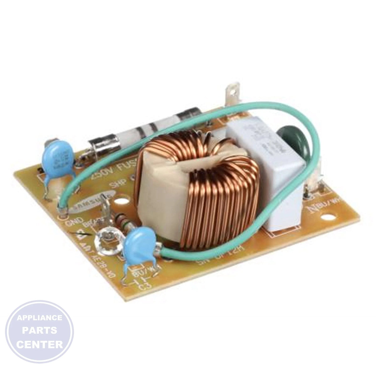 SAM Microwave ASSY NOISE FILTER DE96-00400M - Main view showing stable power supply feature for SAM models