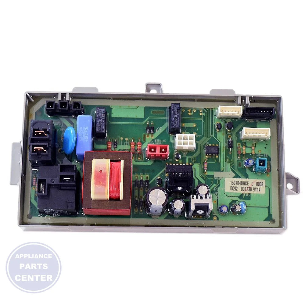 SAM ASSY PCB MAIN;P171,PURPLE DRYER MAIN PC - Main view showing control board for specific dryer models