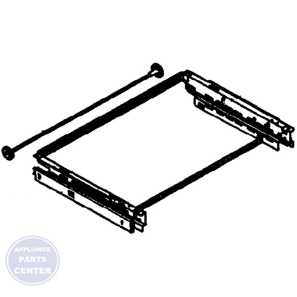 SAM ASSY SHELF SLIDE-REF;AW4 DA97-12585B - Main view showing sturdy build for SAM models