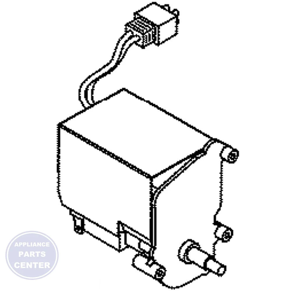 GEH AUGER MOTOR DISP WR60X10276 - Main view showing efficient ice dispensing for GEH models