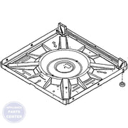 WCI BASE ASSEMBLY 137364600 - Main view showing sturdy support for WCI Washer/Dryer Combo