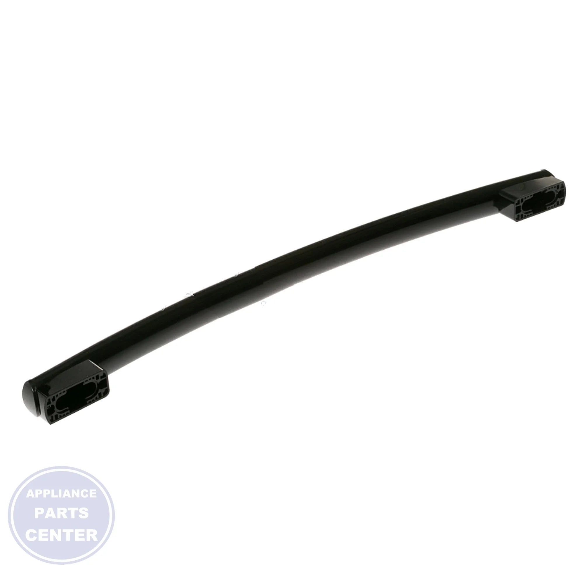 BLACK DOOR HANDLE FZ WR12X34308 - Detailed view of sturdy construction and technical details