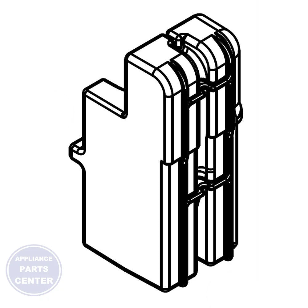 WPL BLOCK-EVAP W10668198 - Main view showing efficient cooling for WPL Refrigerator models