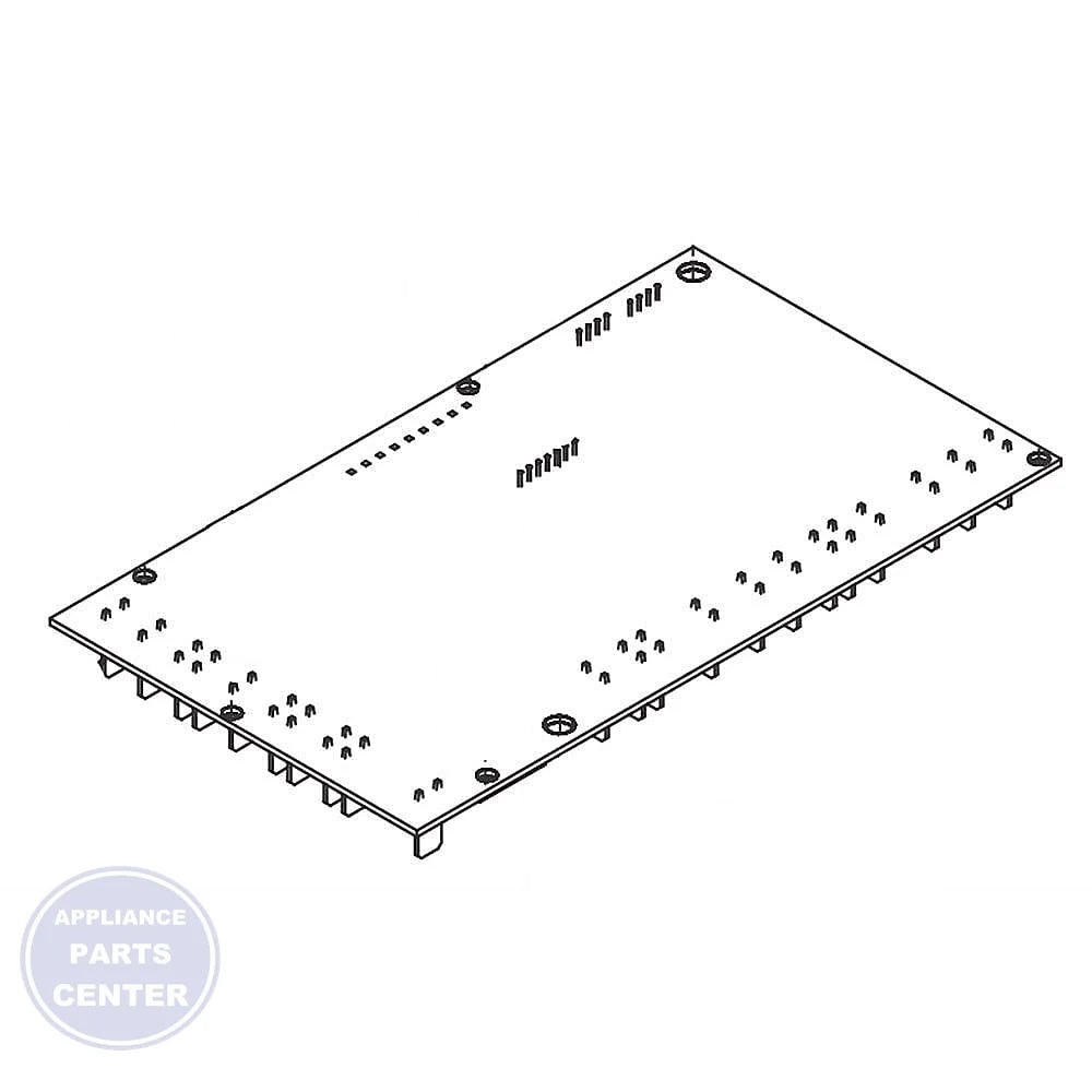 WCI BOARD 316473301 - Main view showing timer functions for specific models