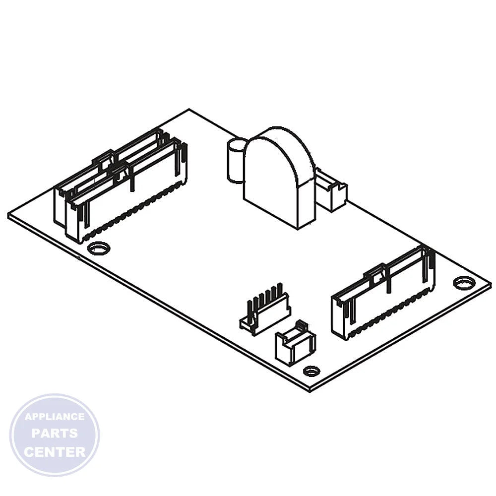 WCI BOARD 316578339 - Main view showing precise timing control for compatible models