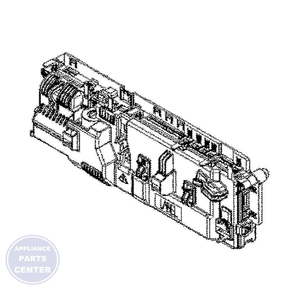 WCI BOARD 97391609816700 - Main view showing intricate circuitry for specific models