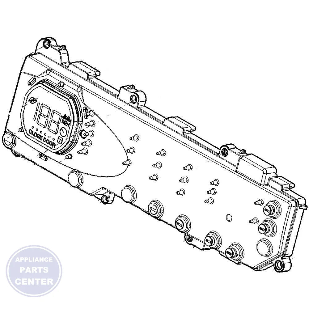 WCI BOARD ASSEMBLY 5304510359 - Main view showing timer function for specific models