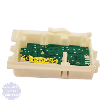 BOSCH DISHWASHER CONTROL MODULE 00641945 - Detailed view of electronic functions and technical details