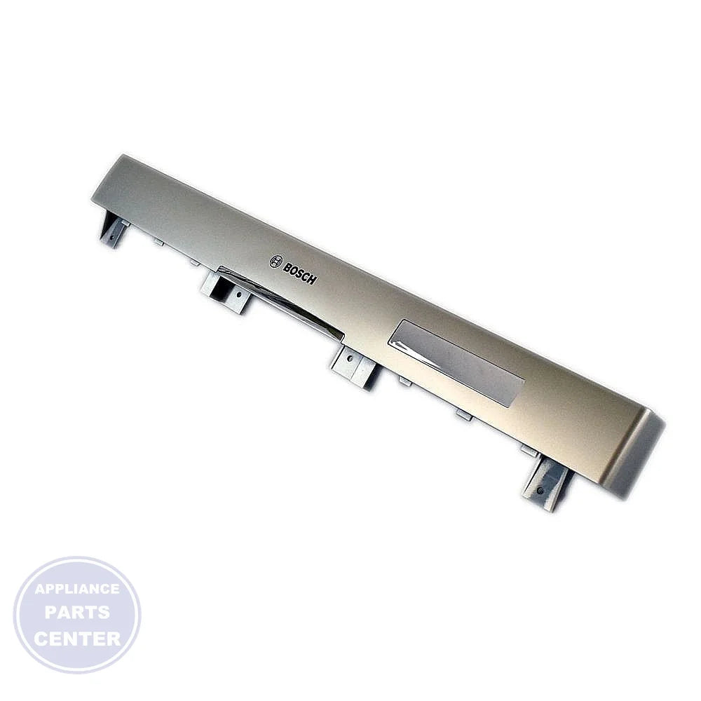 BOSCH DISHWASHER FACIA PANEL 00687020 - Main view showing sleek design for BOSCH series