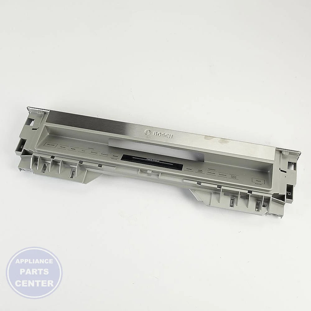 BOSCH DISHWASHER FACIA PANEL 00770843 - Main view showing sleek design for BOSCH dishwashers